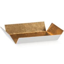 CAIXA +TAMPA C/JANELA SPOT CASTANHO 190x140x40mm