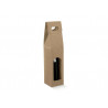 Caixa 1 Garrafa c/Janela kraft 90x90x385mm