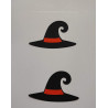 Topper Halloween mini chapéu bruxa